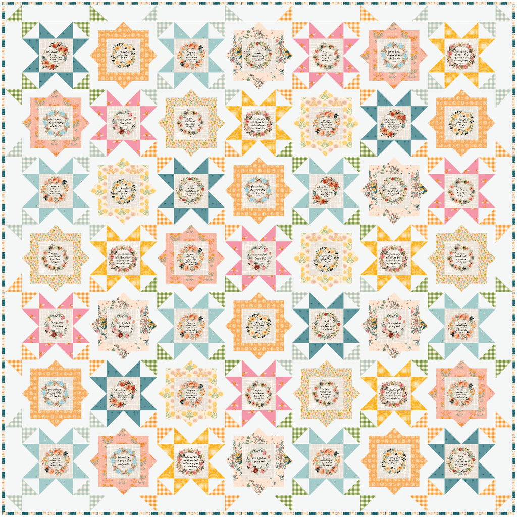 Fussy Frames Bible Verse Quilt Kit