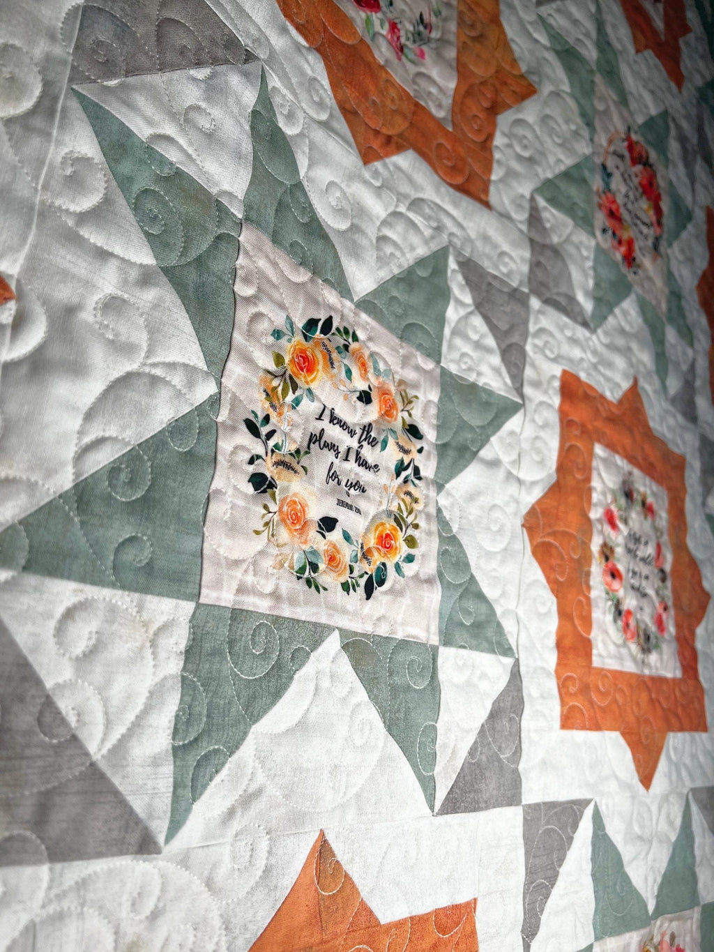 Fussy Frames Bible Verse Quilt Kit