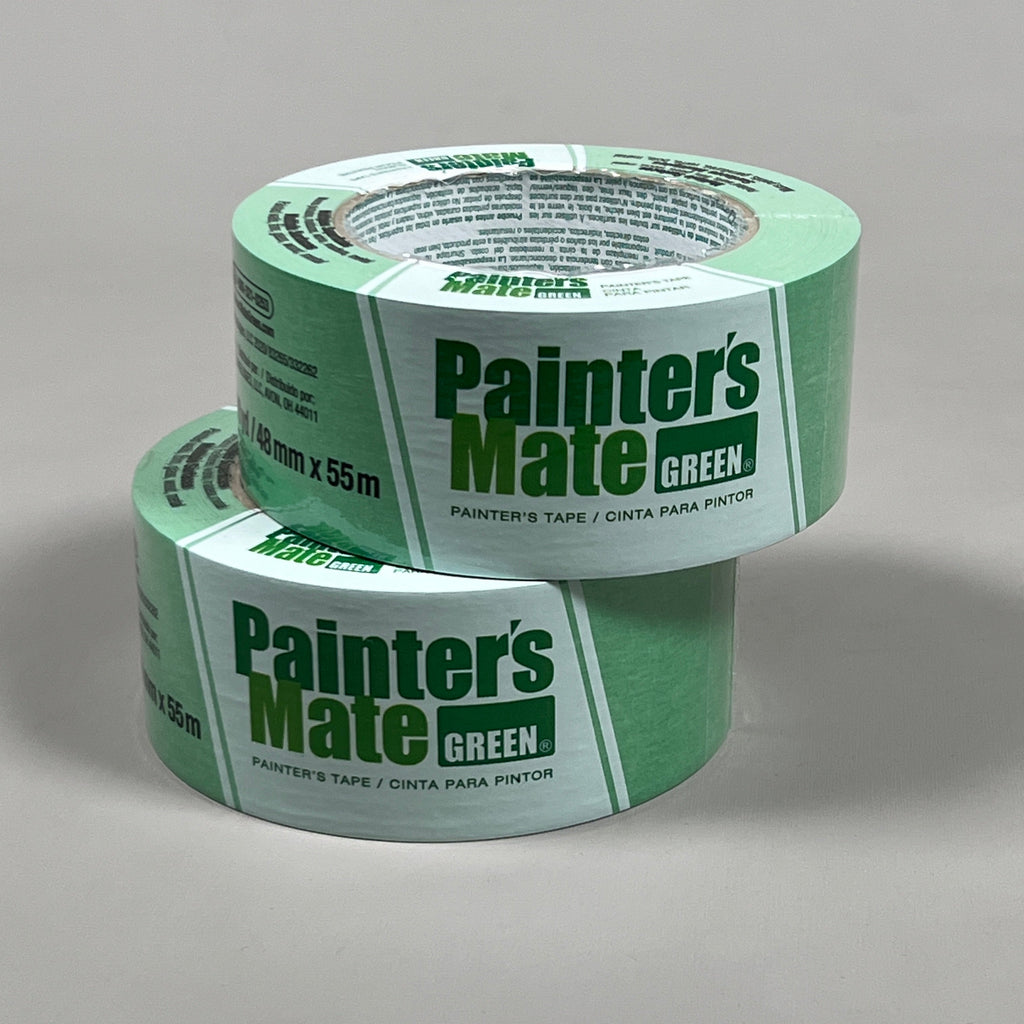 2-PK PAINTER'S MATE Multi-Surface Painter's Tape Green 1.88 IN x 60 YD 332262 (New)