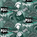 Michigan State Spartans - Graffiti (3-Yard Pack)