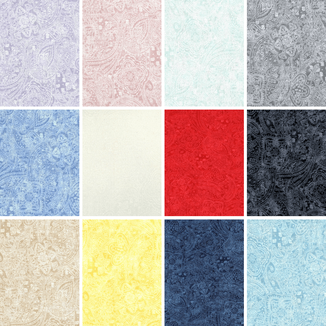 Vintage Paisley - 10" Squares (42 Cuts)
