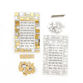 Color it Acrylic Mosaic Asher Yatzar Tabletop