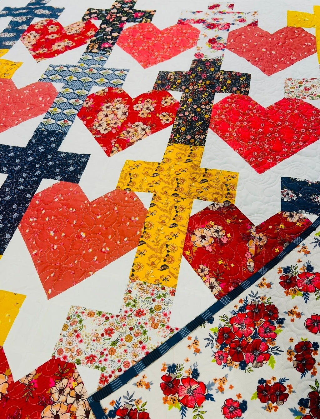 Yes He Loves Me Quilt Kit